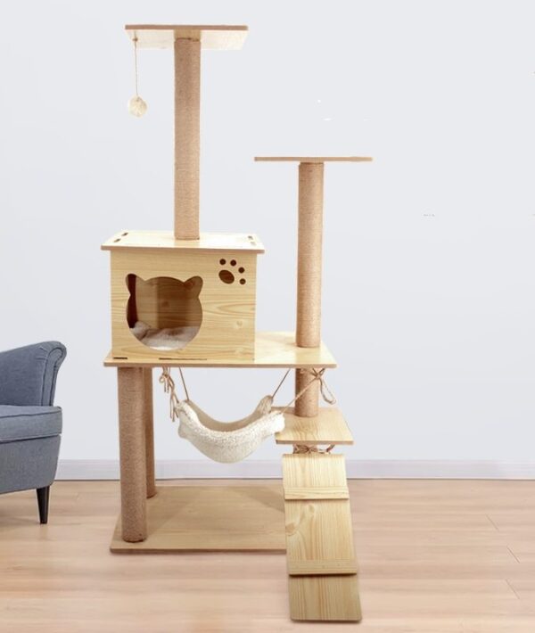 Multi- Level Cat Condo Cat Tree Towel - JHMPJMT03 - Image 4