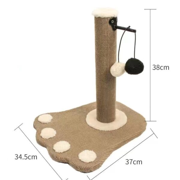Cat Scratching Post with Hanging Ball - JHMPJMX10 - Image 3