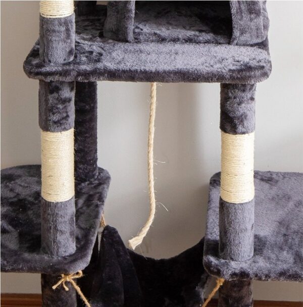Multi- Level Cat Condo with Platform & Hammock - JHMPJMX14 - Image 4