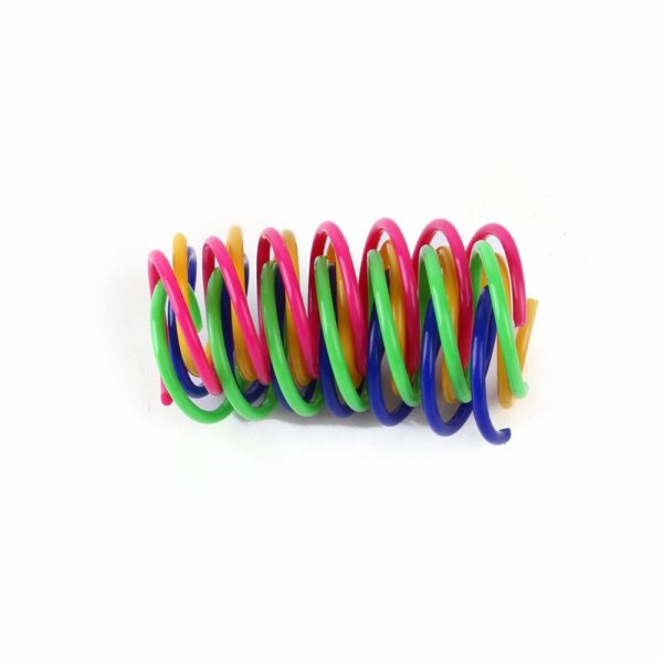 Plastic Spiral Spring Cat Toy - JHMWJ022 - Image 3