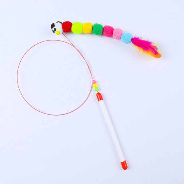 Feather Wand Cat Toy - JHMWJ028 - Image 8