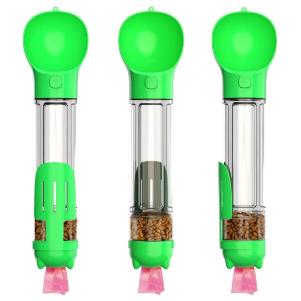 4 in 1 Portable Pet Water Bottle with Poop Bag- JHSB006 - Image 8