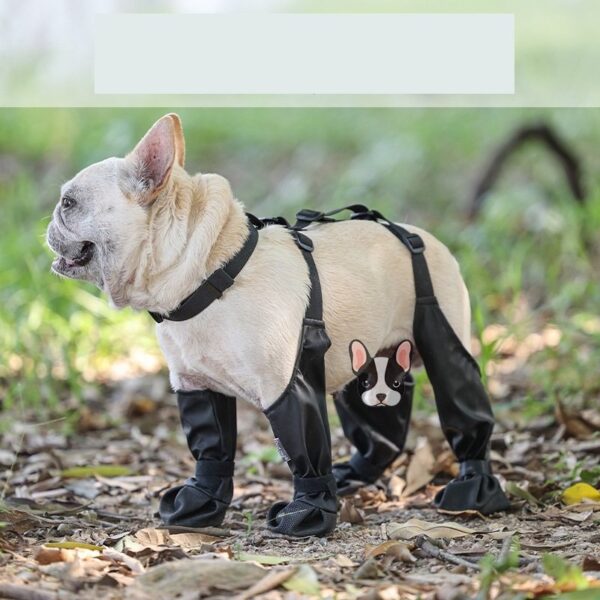 Waterproof Dog Paw Boot Leggings Shoes  - JHSB002 - Image 7