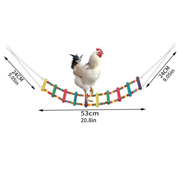 Chicken Swing and Xylophone Ladder Pendant Toys - JHXDW023 - Image 5