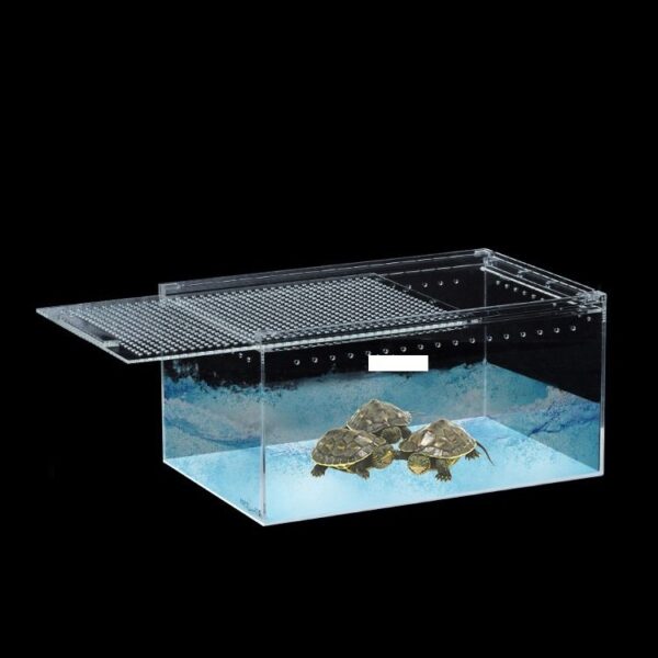 Acrylic Reptile Breeding Sliding Box - JHPC006 - Image 5