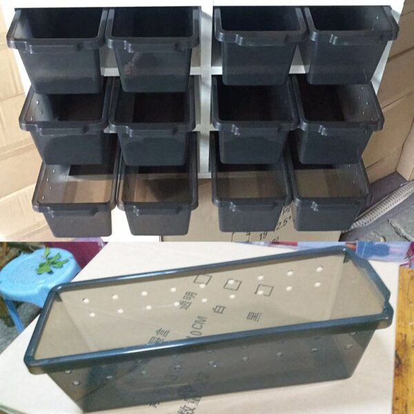 Portable Reptile Feeding Box Stackable Container - JHPC008 - Image 4