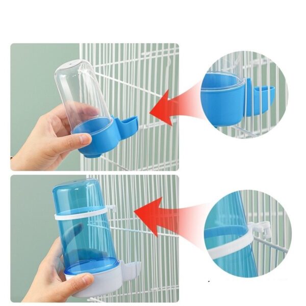 Bird Water Dispenser Feeder with Clip - JHN013 - Image 7