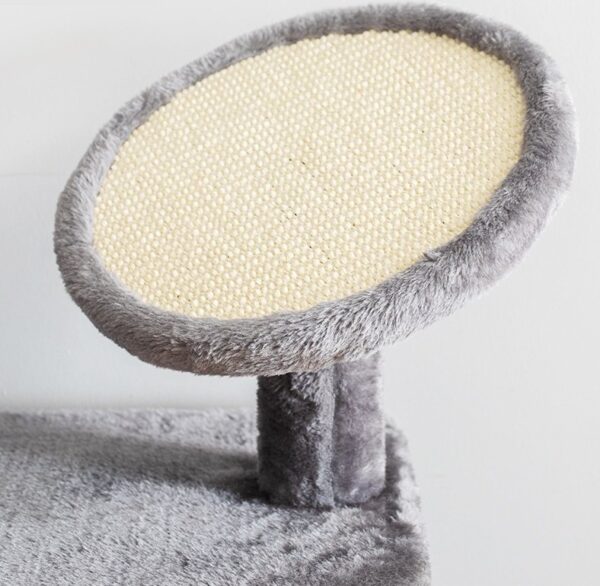 Multi- Level Cat Condo Cat Tree Towel with Platform & Hammock - JHMPJMA11 - Image 5