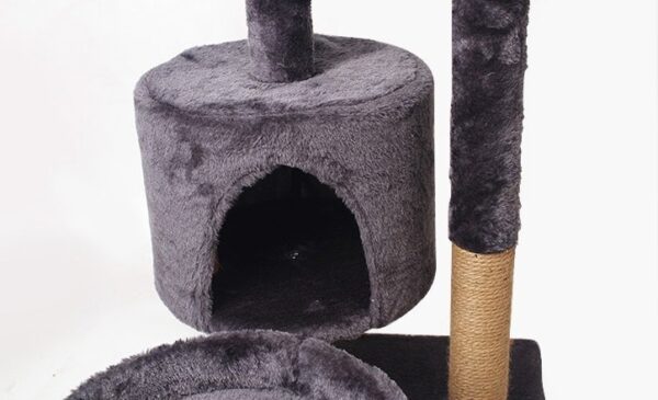Multi- Level Cat Condo Cat Tree Towel with Platform & Hammock - JHMPJMD-04 - Image 5