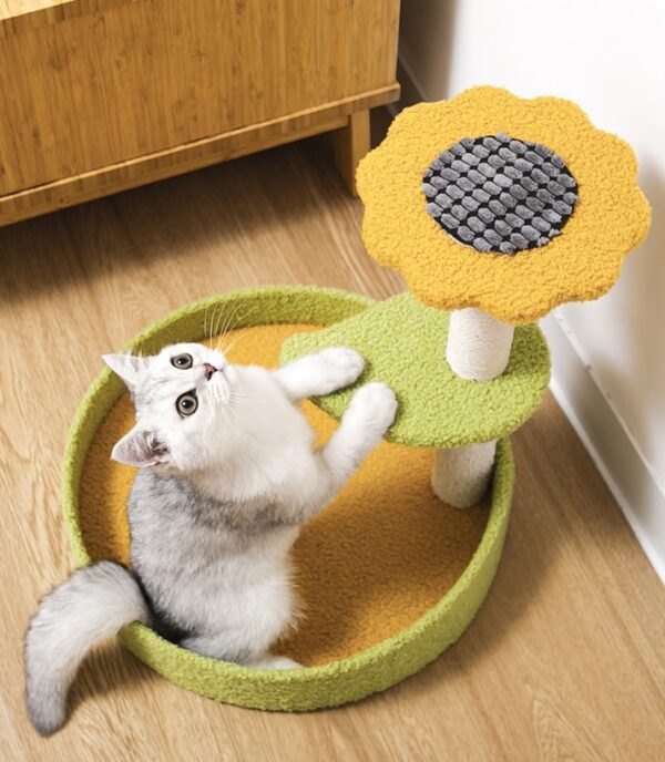 Cat Scratching Post with Top Perch and Ball - JHMPJMP02 - Image 5