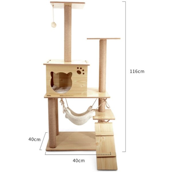 Multi- Level Cat Condo Cat Tree Towel - JHMPJMT03 - Image 5
