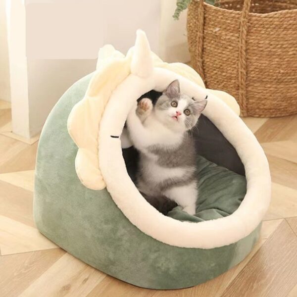 Semi-Enclosed Cat Cave Bed - JHMW004 - Image 5