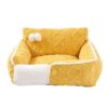 Floral Woven Rectangle Pet Sofa Bed - JHMW021 - Image 4