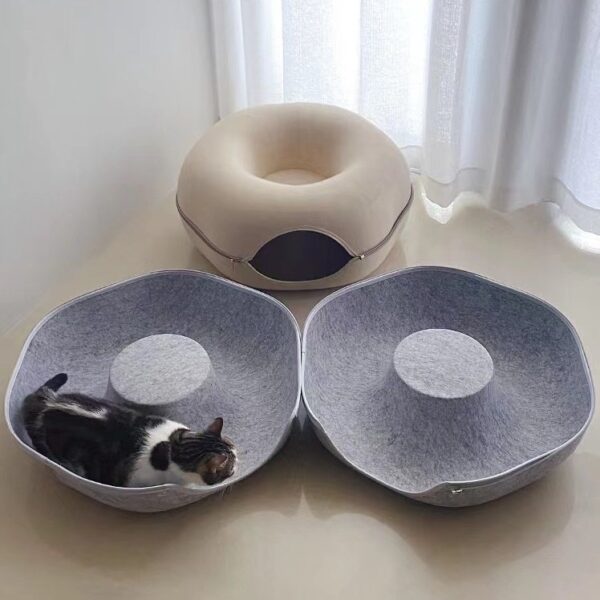 Donut Cat Tunnel Bed - JHMW032 - Image 3