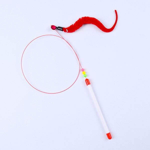 Feather Wand Cat Toy - JHMWJ028 - Image 9