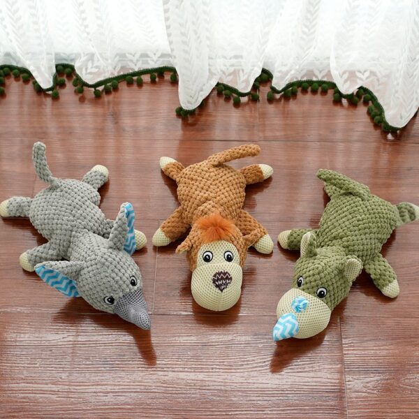 Plush Durable Chew Squeaky Dog Toy - JHGWJ031 - Image 5
