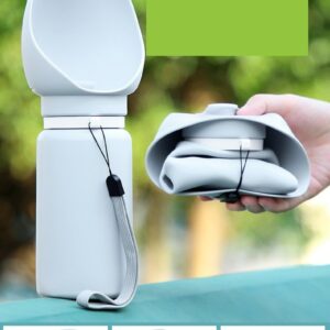 Silicone Foldable Portable Pet Water Bottle  - JHSB004