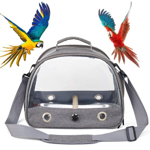 Portable Breathable Bird Travel Carrier Bag - JHN021 - Image 5