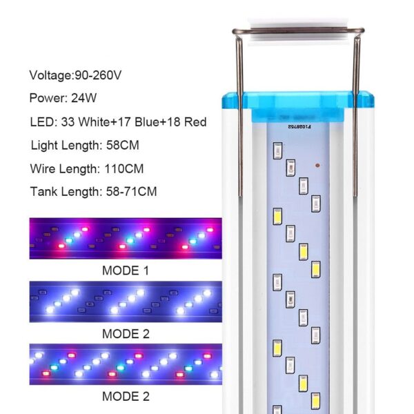 Full Spectrum LED Aquarium Light - JHY003 - Image 4