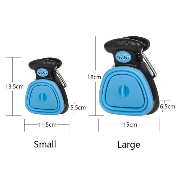 Dog Pooper Scooper Waste Cleaner with Bag Dispenser - JHWS005 - Image 2