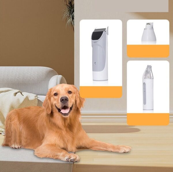 Dog Grooming Kit & Pet Hair Vacuum - JHMR026 - Image 6