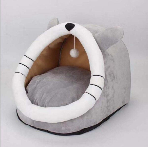 Semi-Enclosed Cat Cave Bed - JHMW004 - Image 6