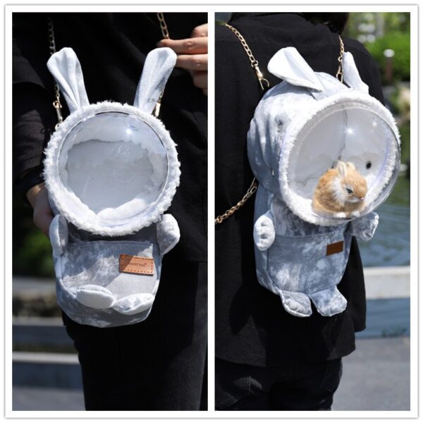 Small Animals Carrier Bag Travel Backpack - JHXDW016 - Image 2