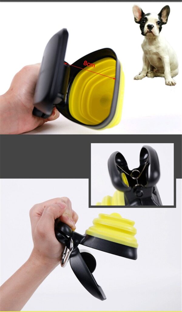 Dog Pooper Scooper Waste Cleaner with Bag Dispenser - JHWS005 - Image 3