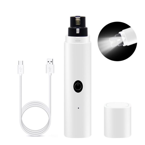 Rechargeable Dog Nail Grinder with LED Light - JHMR019