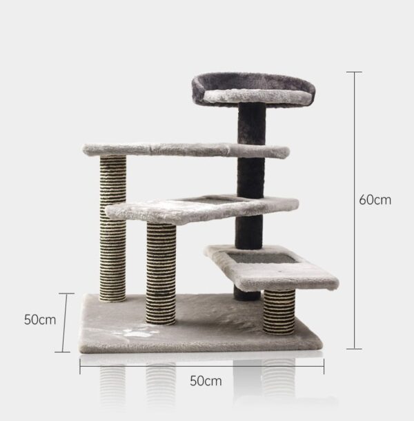 Multi- Level Cat Tree Towel with Platform  - JHMPJMA05 - Image 7