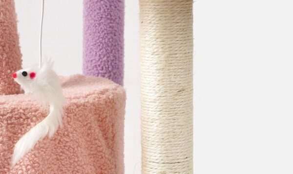 Cat Scratching Post with Top Perch - JHMPJMH18 - Image 6