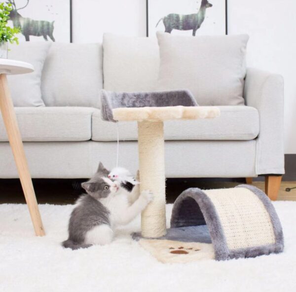 Cat Scratching Post with Top Perch  - JHMPJMX05 - Image 7