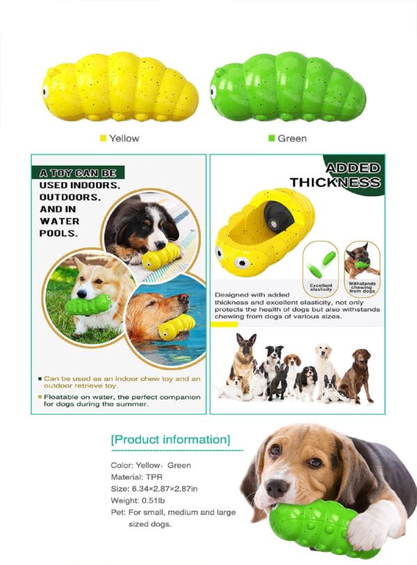 Bug Chew Squeeky Dog Toy - JHGWJ007 - Image 2