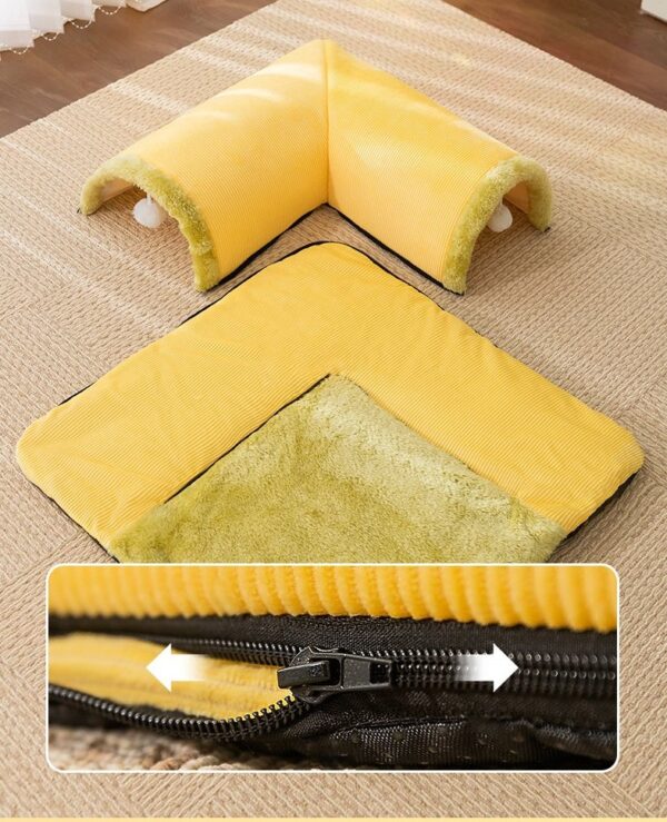 2-in-1 Cat Tunnel Bed - JHMW003 - Image 7