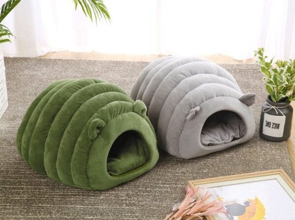 Caterpillar Shaped Cat Cave Bed - JHMW005 - Image 2