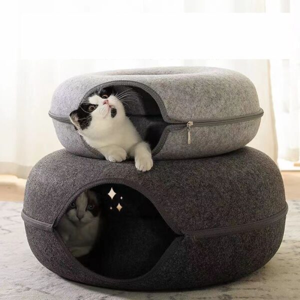 Donut Cat Tunnel Bed - JHMW032