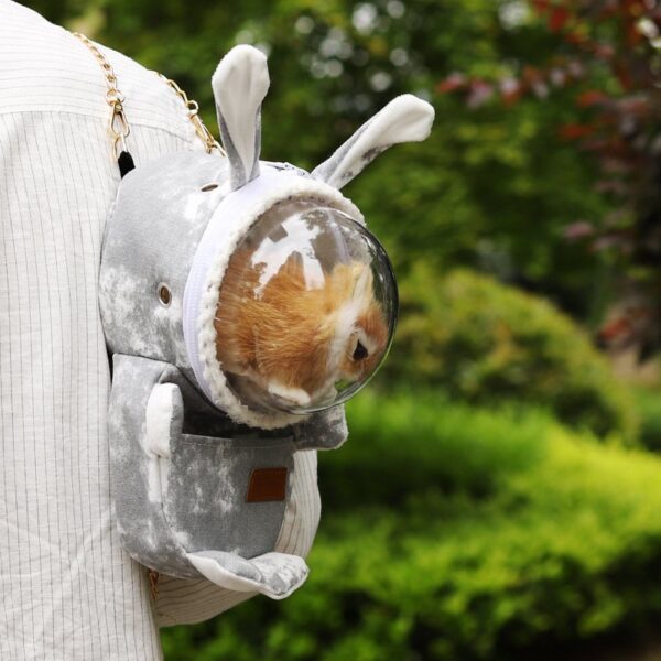 Small Animals Carrier Bag Travel Backpack - JHXDW016 - Image 3