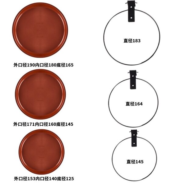 Outdoor Tree Bird Feeding Plate Cup with Clip - JHN015 - Image 6