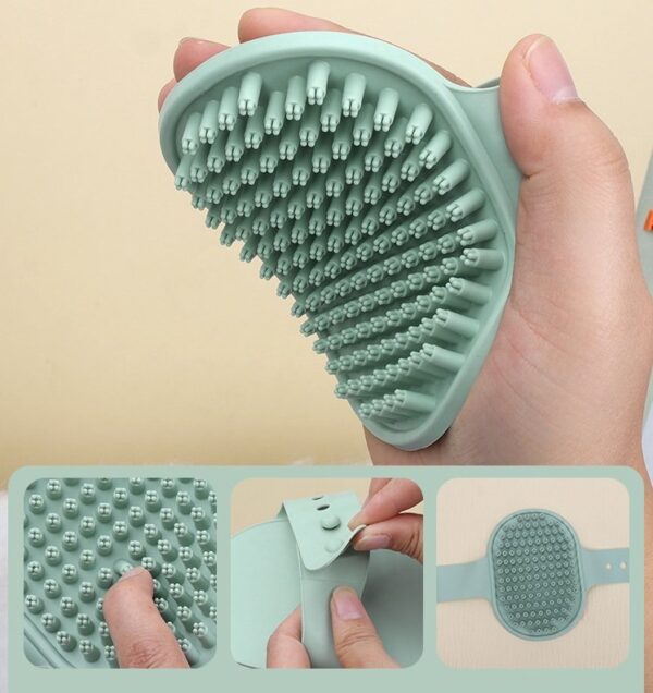 Dog Grooming Kit Nail Clipper Comb Slicker Bath Brush - JHMR013 - Image 8