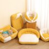 Floral Woven Rectangle Pet Sofa Bed - JHMW021 - Image 5