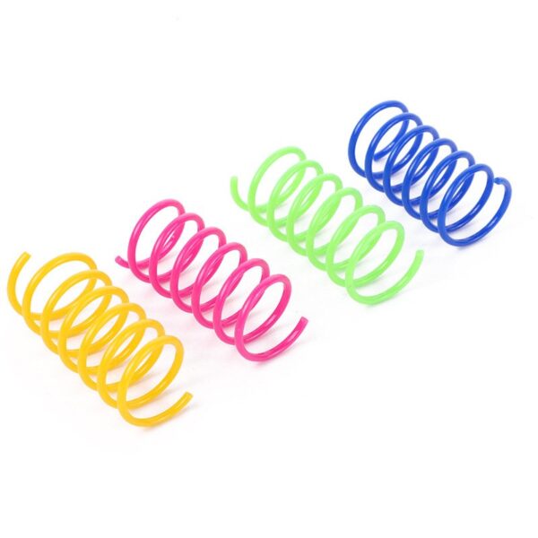 Plastic Spiral Spring Cat Toy - JHMWJ022 - Image 2