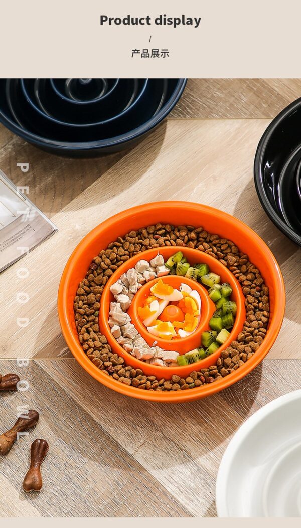 Dog Cat Slow Feeder Bowl - JHHS029 - Image 4