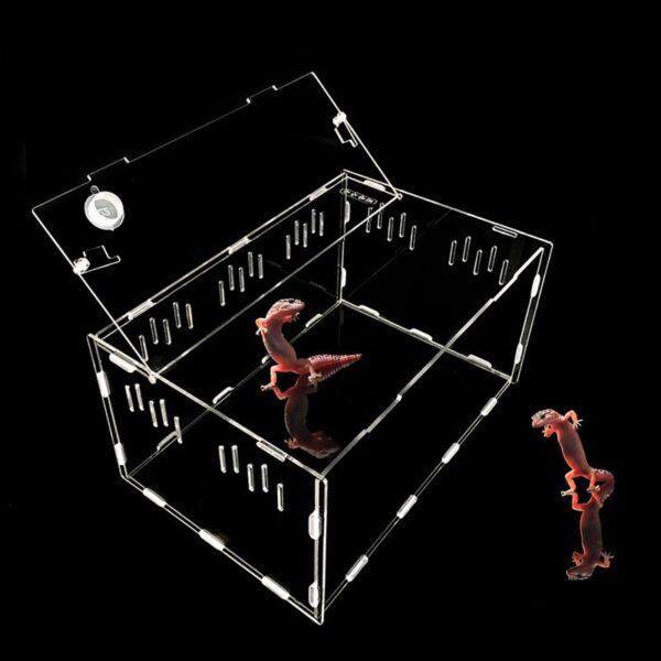 Acrylic Reptile Breeding Sliding Box - JHPC007 - Image 6