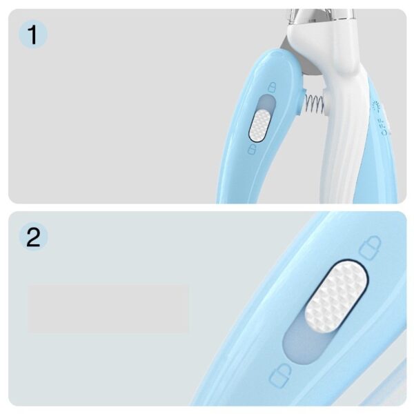 Pets Cats and Dogs Small Nail Clippers with LED Light - JHMR004 - Image 4