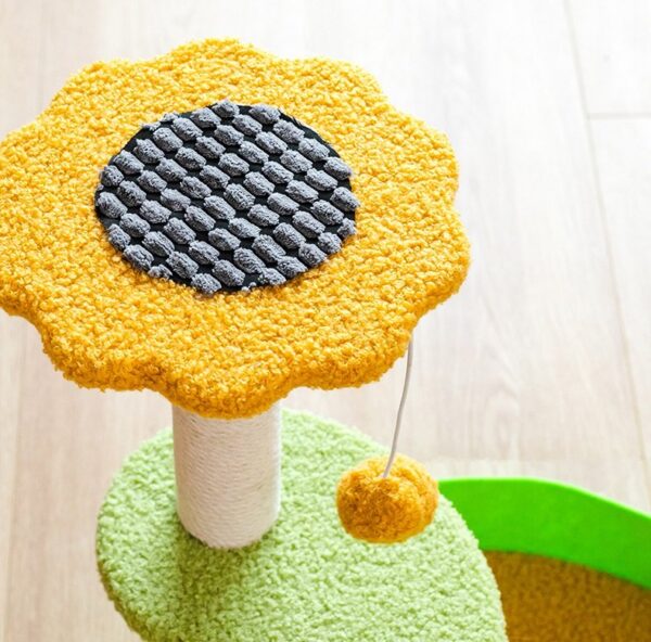 Cat Scratching Post with Top Perch and Ball - JHMPJMP02 - Image 6