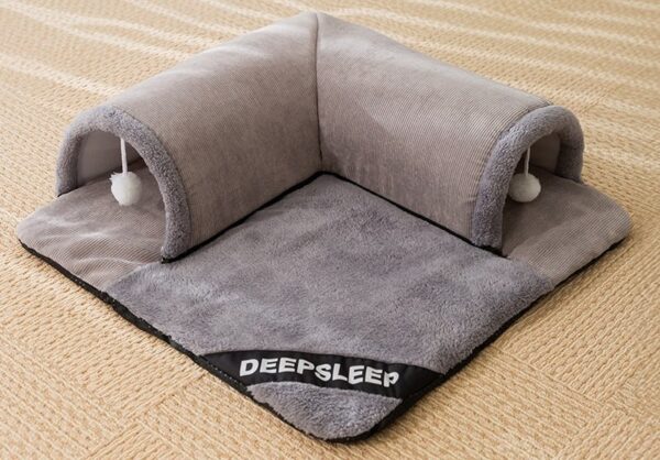 2-in-1 Cat Tunnel Bed - JHMW003 - Image 3