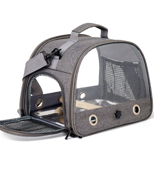 Portable Breathable Bird Travel Carrier Bag - JHN021 - Image 8