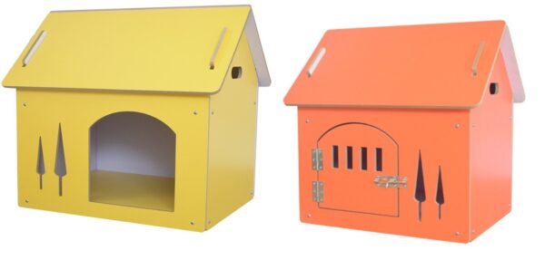 Wooden Cat House Lounger - JHMFC020