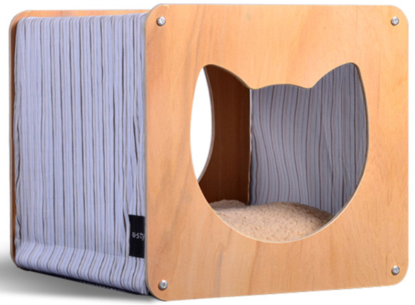 Wooden Cat House Lounger - JHMFH91 - Image 3