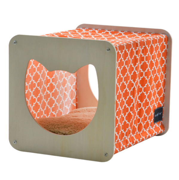 Wooden Cat House Lounger - JHMFH91 - Image 4